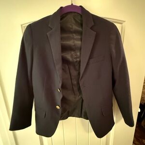 Chaps Kids Navy Blazer with Gold Buttons